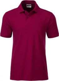 Herren Bio Piqué Polo James & Nicholson JN 8010