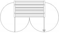 Gasflaschenlager GLH 1x2