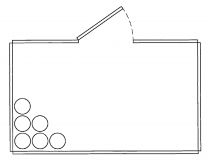 Gasflaschen-Lagerbox LB-3121 verzinkt