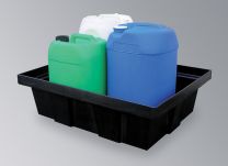 PE - Wanne 60 ltr, PE-100-EP22, o. PE-Gitterrost